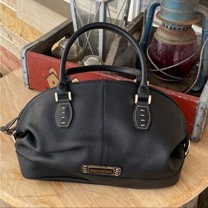 Evan Picone Vegan Leather‎ Satchel Bag